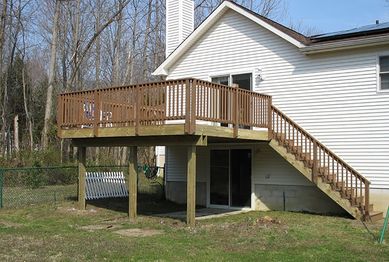 2nd story deck