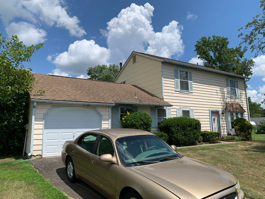 Marlton Roof Gaf Weathered Wood And Certainteed Herringbone Siding