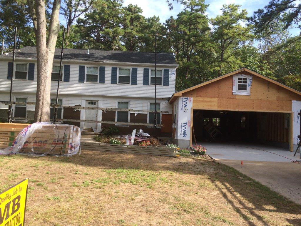 Garage and Siding Remodel