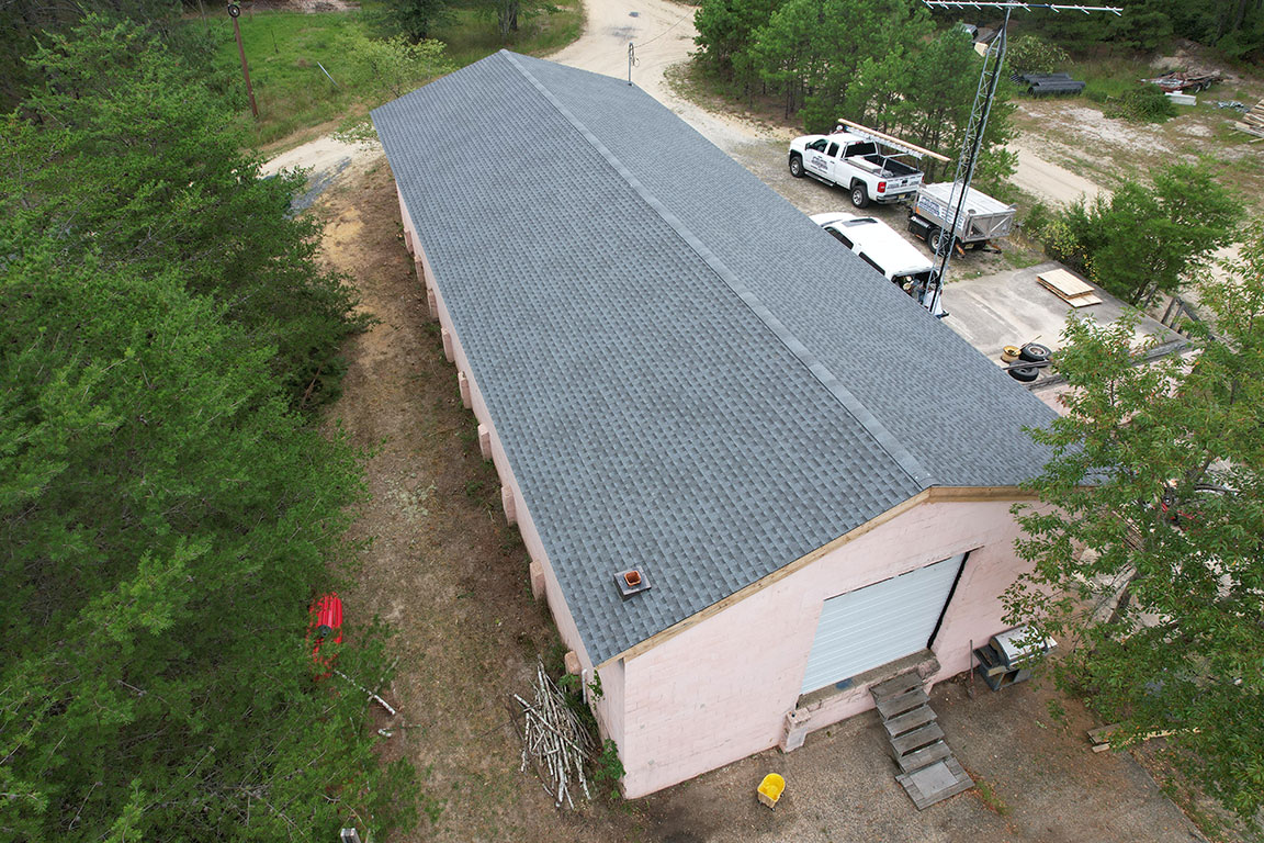 Chatsworth, GAF Timberline Pewter Gray Commercial Roof