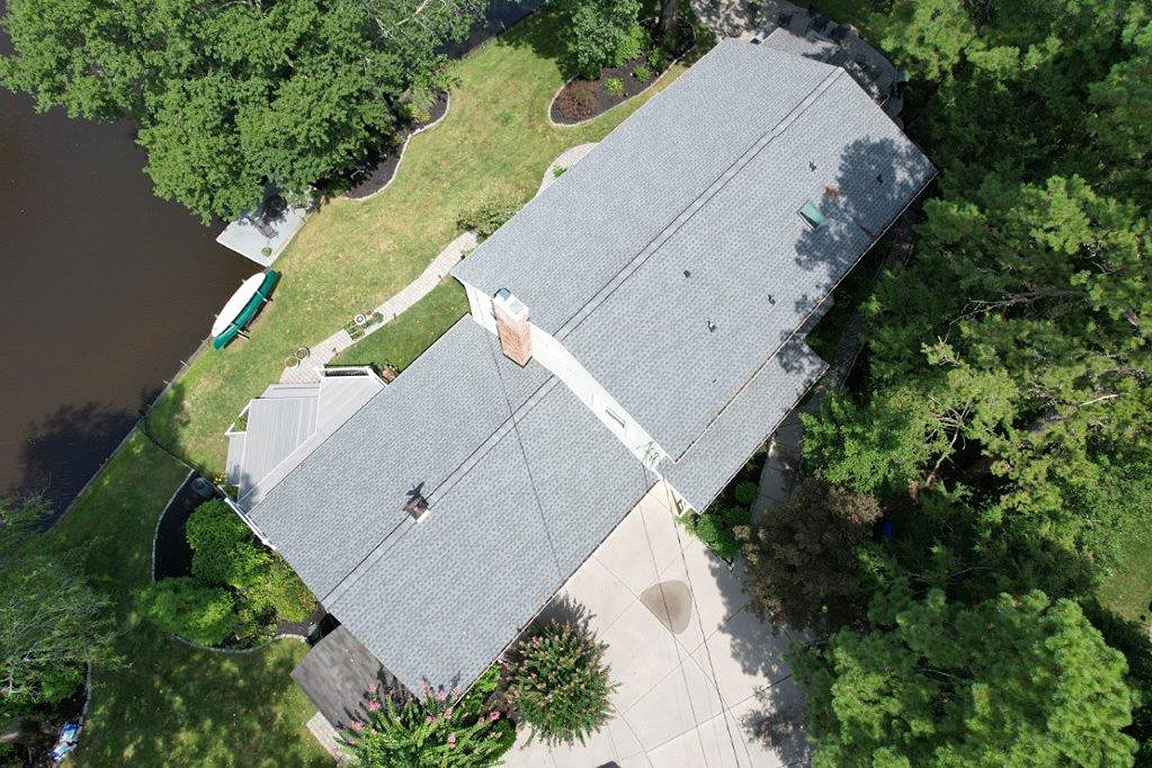 Medford Roof GAF Timberline HDZ Pewter Gray Roof
