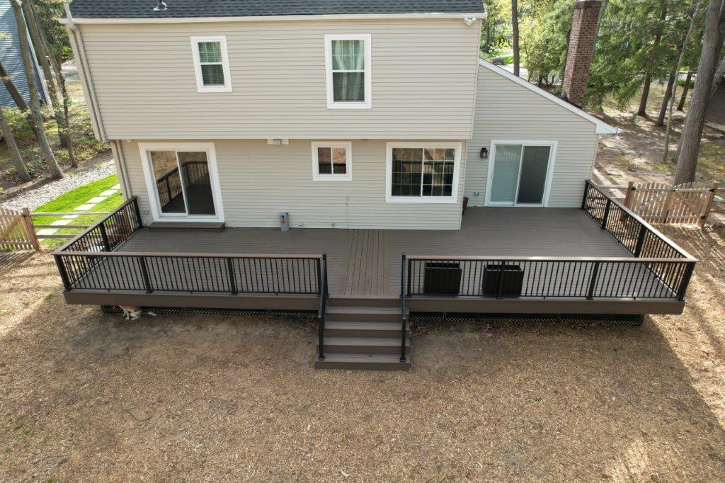Voorhees TimberTech Deck, RDI Aluminum railings