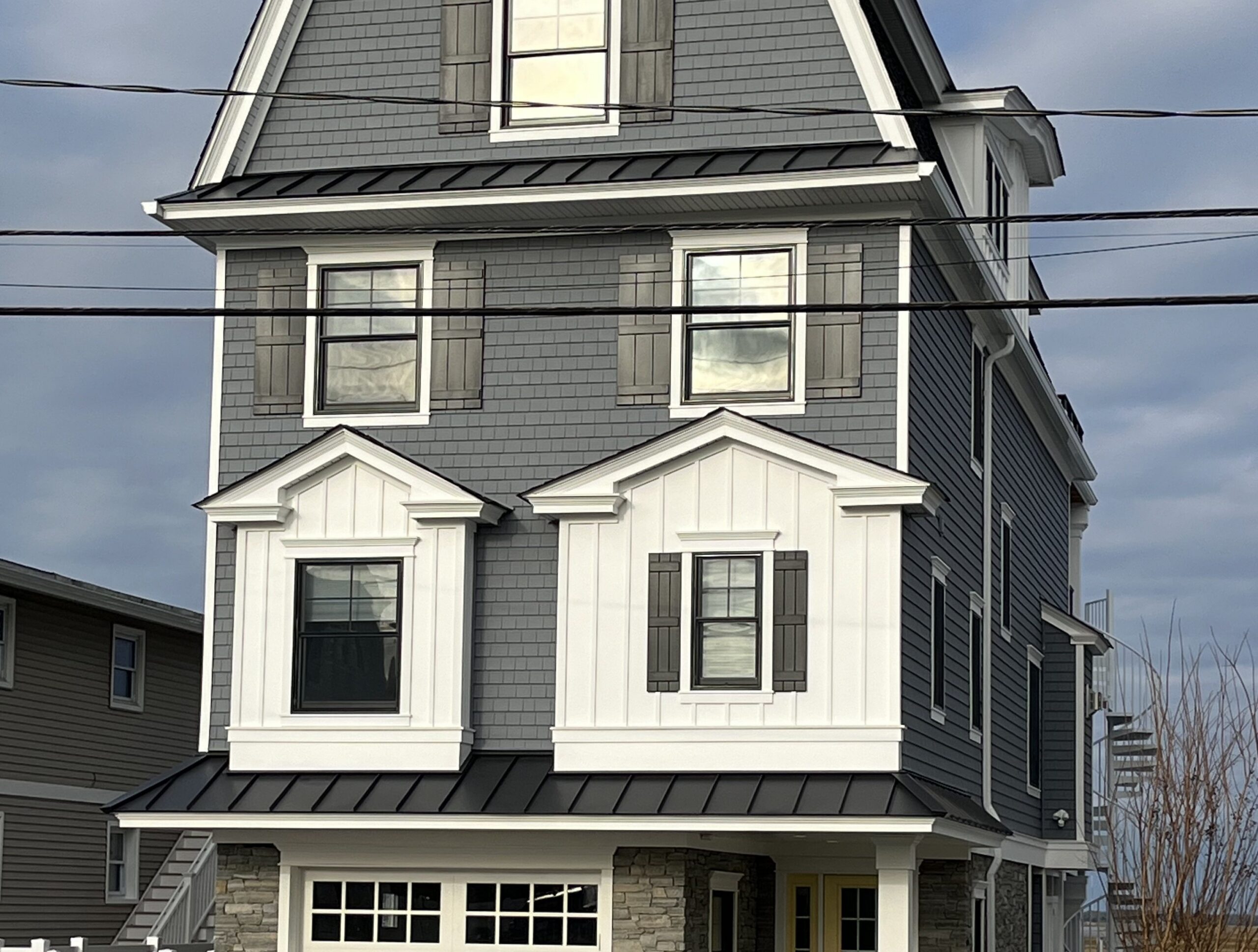 Custom House before and after